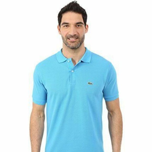 🐊LACOSTE CLASSIC FIT POLO, Piqué, Fiji_NWT - Picture 1 of 1